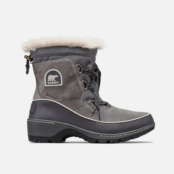 Sorel TIVOLI™ III winter boot Size: 6.5, Quarry and Cloud Grey - Picture 9 of 12